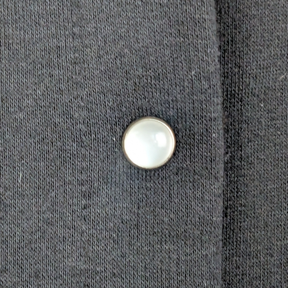 Breckenridge 2X Fall Embroidered Cardigan With Pearl Snap Closures & Pockets - Picture 9 of 15